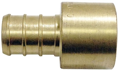 Apollo APXFS1212 Brass PEX Barb x Female Copper Sweat Adapter, 1/2 In.