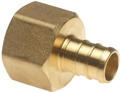 Apollo Brass PEX Barb x FPT Adapter, 1/2 In., 5-Pack