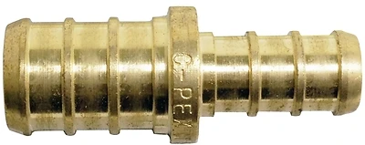 Apollo APXC1238 Brass PEX Reducing Coupling, 1/2 In. x 3/8 In.