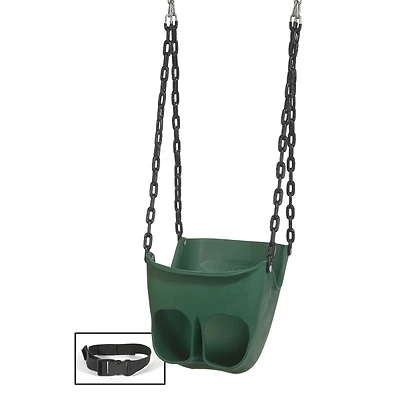 Ps 7534 Commercial Grade Toddler Swing With Metal Chain And Adjustable Belt