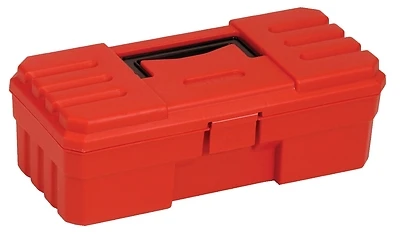 12 Inch Red Utility Tool Box - Heavy-duty Polypropylene
