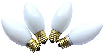 19591 Replacement Bulb, 7 Watt, Intermediate Base, Incandescent, Ceramic White Light