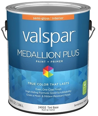 Valspar Medallion Plus Semi-Gloss Interior Paint & Primer, 1 Gallon