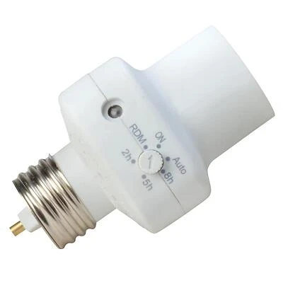 Light Control Socket With Programmable Timer, Indoor Only