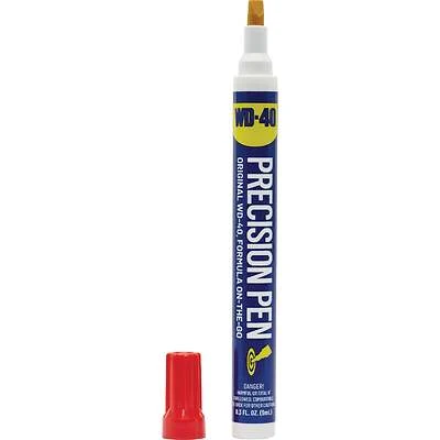 WD-40 490743 Precision Pen, 9 mL, Portable Lubricant for Small Vehicle Parts and Tight Spaces, 12 Count Case Display