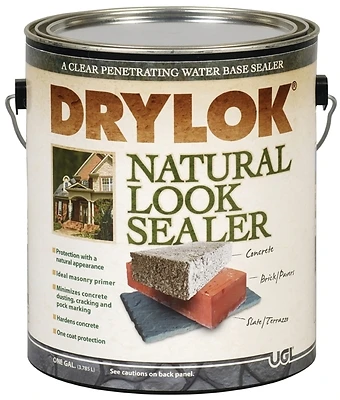 UGL Drylok 22113 Clear Natural Look Concrete Sealer, 1 Gallon