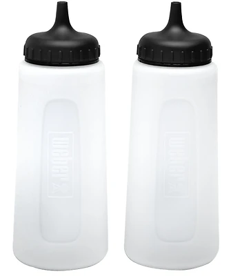 Weber 6782 Griddle Squeeze Bottles, 16 Oz, 2 Pack