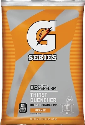 Orange Thirst Quencher Instant Powder Mix 51oz - Makes 6 Gallons