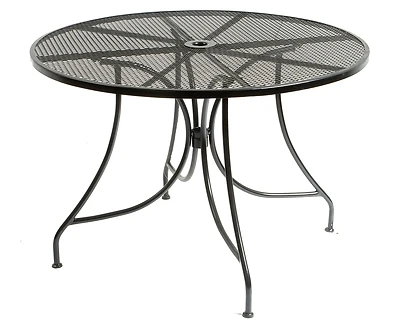 42 Inch Round Patio Table, Model Jyl-2220, Mesh Steel Design