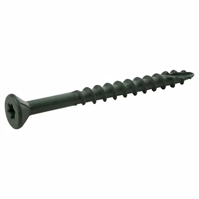 Grip-Rite PrimeGuard Plus #10 x 3-1/2-in Green Polymer Deck Screws (5-lbs)