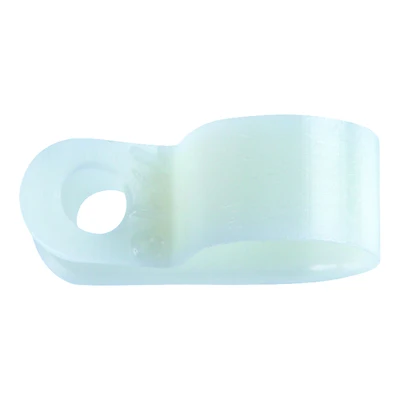 7/16 In. Dia. Nylon Cable Clamp 4 Pk, Model 61471, Lightweight To Medium Duty