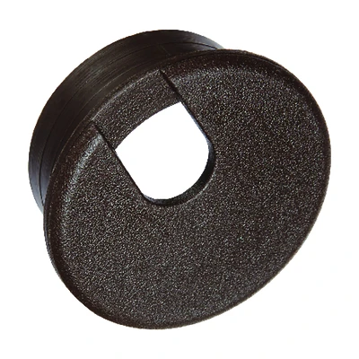 Jandorf 61611 Desk Grommet, 1-1/2 In., Walnut Brown Polystyrene