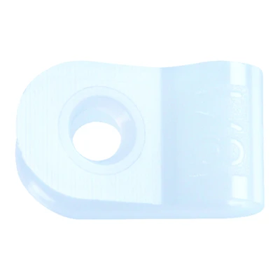 1/8 In. Dia. Nylon Cable Clamp 5 Pk, 3/8 In. Wide Contact Area, Model 61467