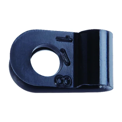 1/8 In. Dia. Nylon Cable Clamp 5 Pk, 3/8" Wide Contact Area, Model 61449