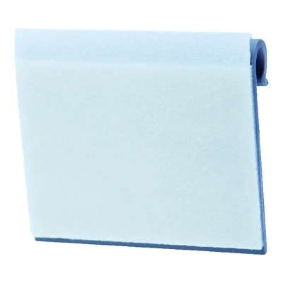 1/8 In. Diameter X 1 In. Length Gray Pvc Cable Clip With Adhesive Backing