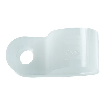 1/2 In. Dia. Nylon Cable Clamp 3 Pk - Heavy Duty For Cables, Tubing, Wires