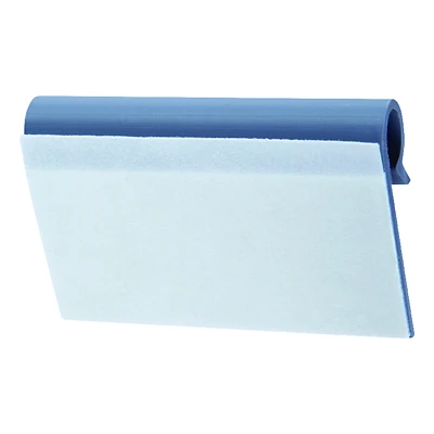 1/4 In. Diameter X 1.5 In. Length Gray Pvc Cable Clip With Adhesive Backing