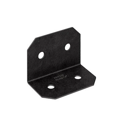Simpson Strong-tie Apva 5 In. W X 10-1/2 In. L Zmax Black Powder-coated Steel Angle