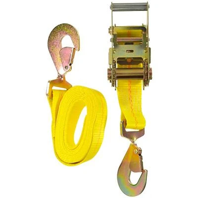 Auto Ratchet Tie Down, 2-In. x 10-Ft.