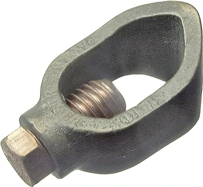 High Strength Ground Rod Clamp, Bronze, 0.5-In.