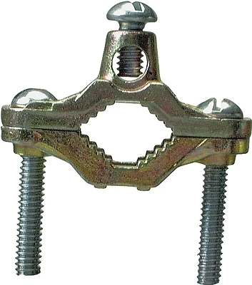Halex Ground Clamp, Brass, 1/2 - 1-In.