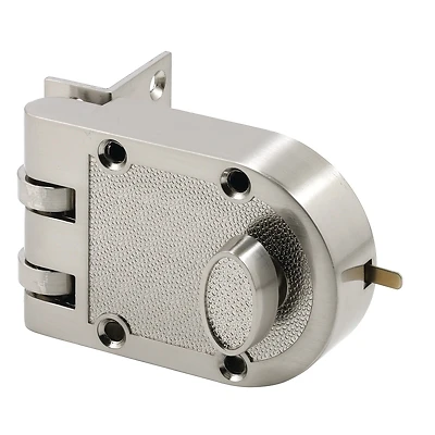 Prime-Line U 10817 Satin Nickel Single Cylinder Deadlock