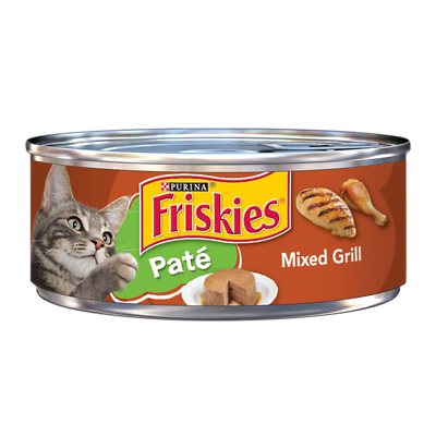 Purina Friskies 42154 Pate Cat Food, Mixed Grill, 5.5 oz Can