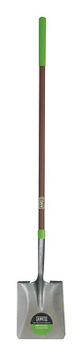 Ames 25337100 Square Point Shovel, Fiberglass Long Handle, 9-3/4 In. Blade