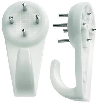 Hard Wall Picture Hanger, 1-1/2-In., 3-Pk.