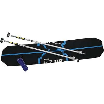 Heavy Duty Dust Containment Pole Kit With 2 Poles, Zipper & Bag
