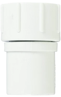 3/4 In. Fht X 1/2 In. Slip Pvc Hose Adapter, Model 53368, 1 Pk