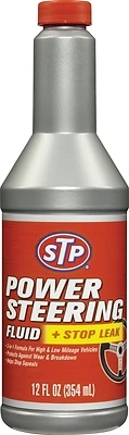 Power Steering Fluid & Stop Leak, 12-Fl. oz.