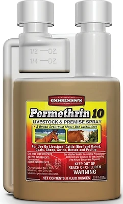 Permethrin 10 Livestock & Premise Insecticide Spray, 8-oz. Concentrate