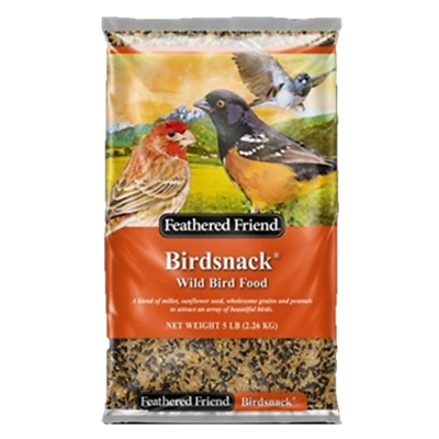Feathered Friend Birdsnack Wild Bird Food, 5 Lb Bag