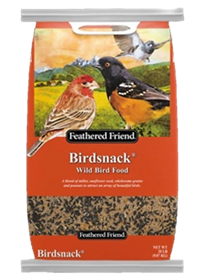Feathered Friend Birdsnack 14391 Wild Bird Food, 20 Lb. Bag