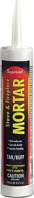 Imperial KK0296-A Stove and Fireplace Mortar Cartridge, Buff, 10.3 oz.
