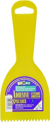 Homax No. 33 Adhesive Spreader Knife, 3/16 In. Notch, Wall Tile