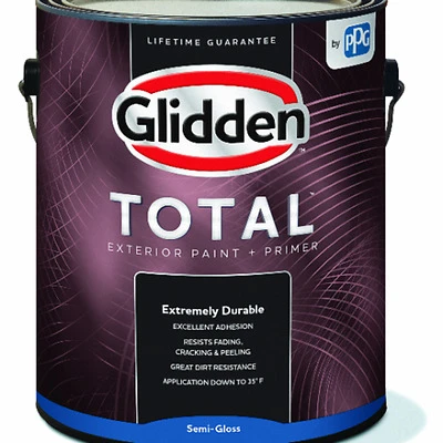 GLTEX30WH01 Total Exterior Latex Semi-Gloss White Paint