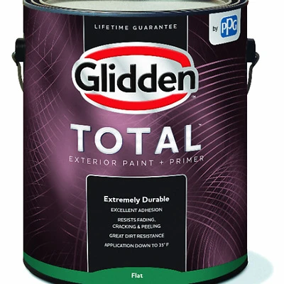 GLTEX10WH01 Total Exterior Latex Flat White Paint