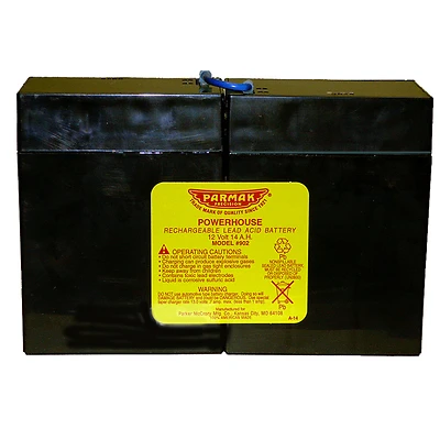 Parmak 902 Gel Battery, 12-Volt, 14 Ah, For Solar Fence Chargers