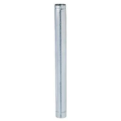 Selkirk 243036 VP Pellet-Stove Pipe, 3 In. x 36 In., Stainless Steel