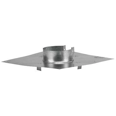 Selkirk VP Pellet Pipe 3-Inch Ceiling Support/Firestop, Galvanized