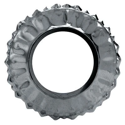 Selkirk 243810 VP Pellet Pipe Storm Collar, 3 In Pipe, Galvanized