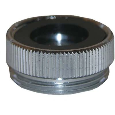 Chicago Faucet Aerator Adapter, Chrome-Plated, 13/16 x 24 Female Thread x 55/64 In. x 27 Male Thread