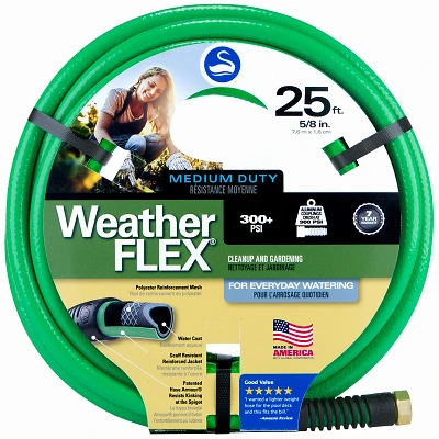 All-Weather Garden Hose, Medium-Duty, 5/8-In. x 25-Ft.