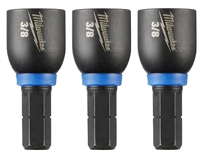 Shockwave 3/8 In. X 1-1/2 In. Magnetic Insert Nut Driver (3-pack) 49-66-4515