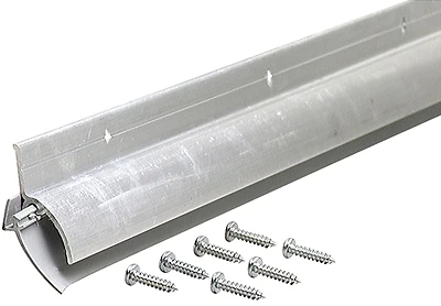 1-7/8" W X 36" L Mill Commercial Door Sweep With Drip Cap