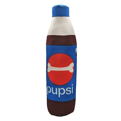 Pupsi Fun Drink Squeaky Dog Toy, 11 In.