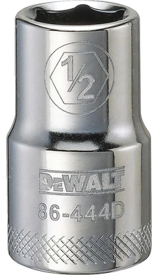 DeWalt DWMT86444OSP SAE Socket, 1/2 In. Drive, 6-Point, Shallow