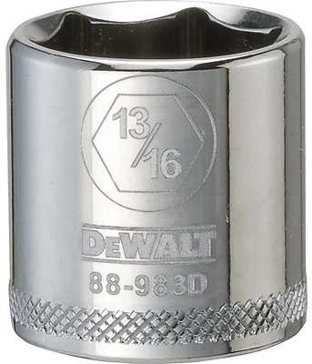 DeWalt DWMT88983OSP SAE Socket, 13/16 In., 3/8 In. Drive, 6-Point, Shallow